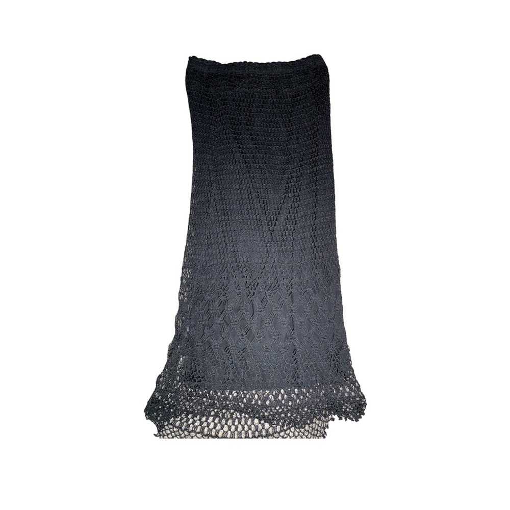90s knit maxi skirt